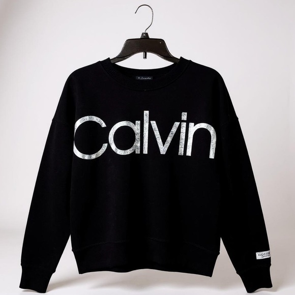 Calvin Klein Performance Tops - Calvin Klein Performance Cropped Fleece Sweatshirt Medium Athleisure Top